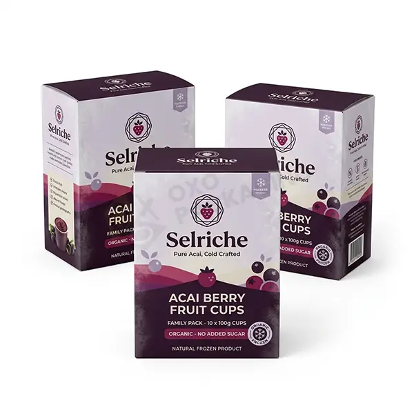 custom frozen acai boxes ideas