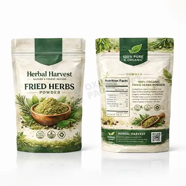 custom herb packaging