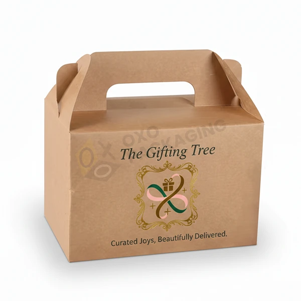 custom kraft gable boxes wholesale