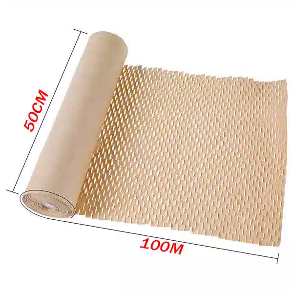 custom kraft honeycomb paper roll