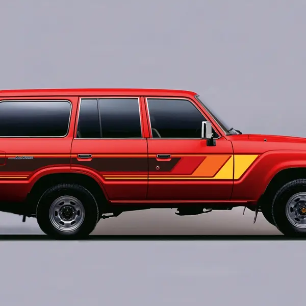 custom land cruiser decals