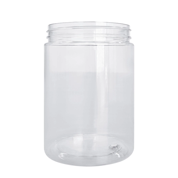 custom plastic cosmetic jar with lid