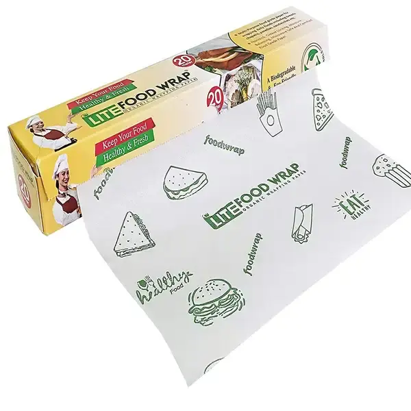 custom printed food wrapping paper