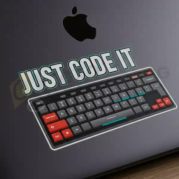 Custom printed Laptop Stickers