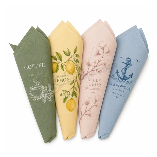 custom printed serviettes designs