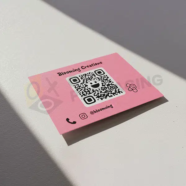 custom QR Code Business Cards