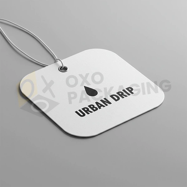 Custom Printed Rounded Corner Hang Tags