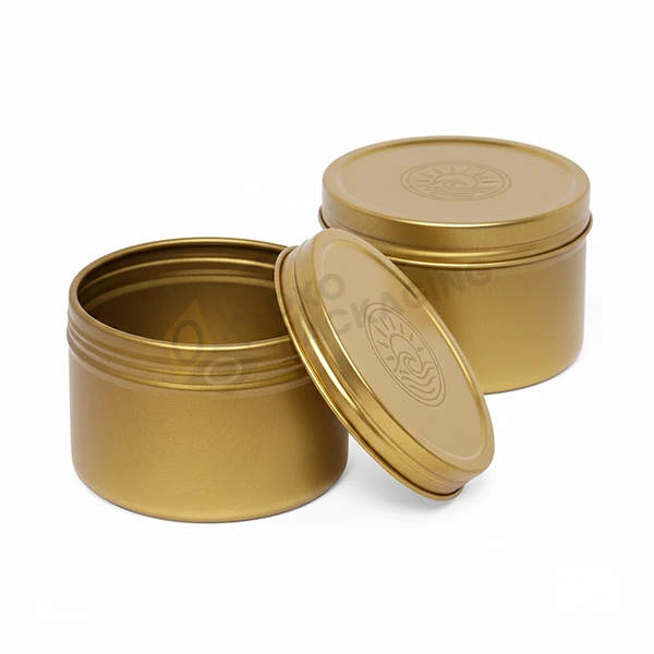 custom screw top metal tins