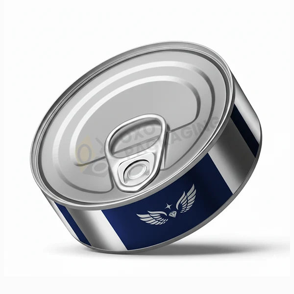 custom self seal tin cans