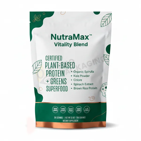 custom supplement packaging