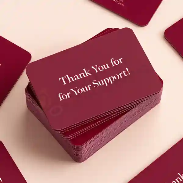 custom thank you cards