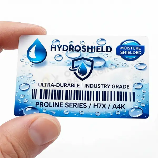 custom waterproof labels