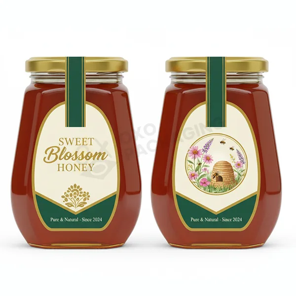 decorative honey jars