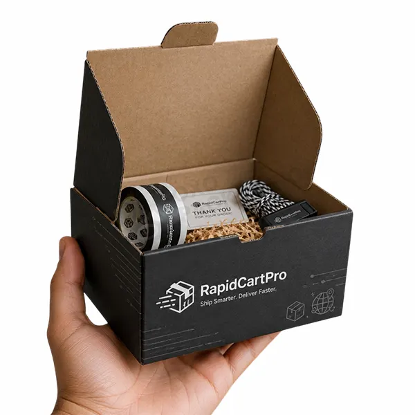 die cut mailer boxes with logo