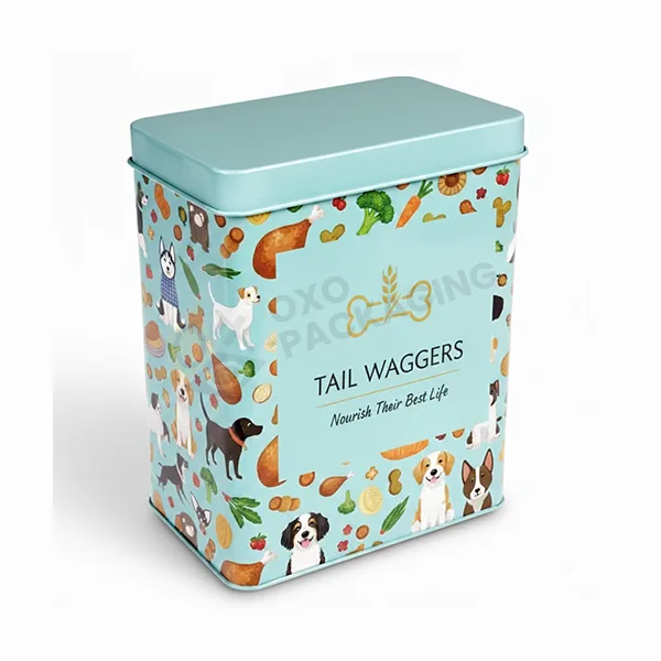 dog treat tin design