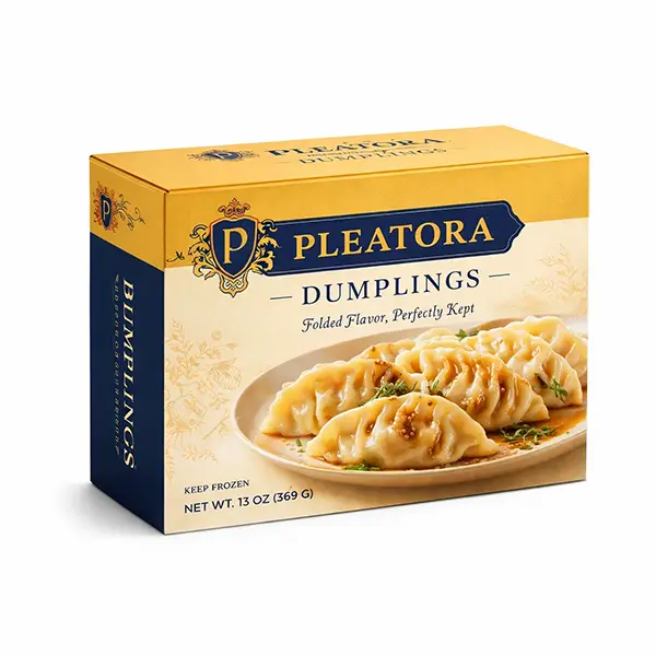 dumpling packaging design