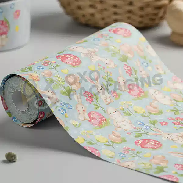 easter gift wrapping paper