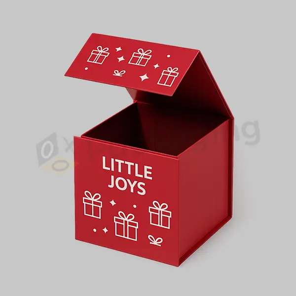 empty cube gift boxes with lids