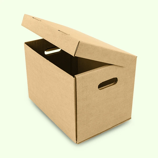 flip top cardboard box