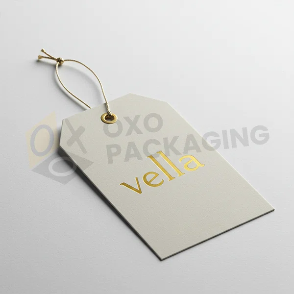 Custom Foil Hang Tags