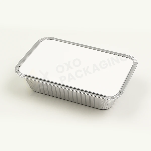 Disposable foil trays and matching lids