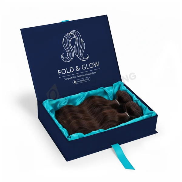 foldable hair extension boxes ideas