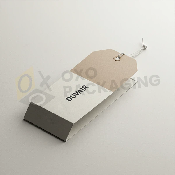 Custom Printed Folded Hang Tags