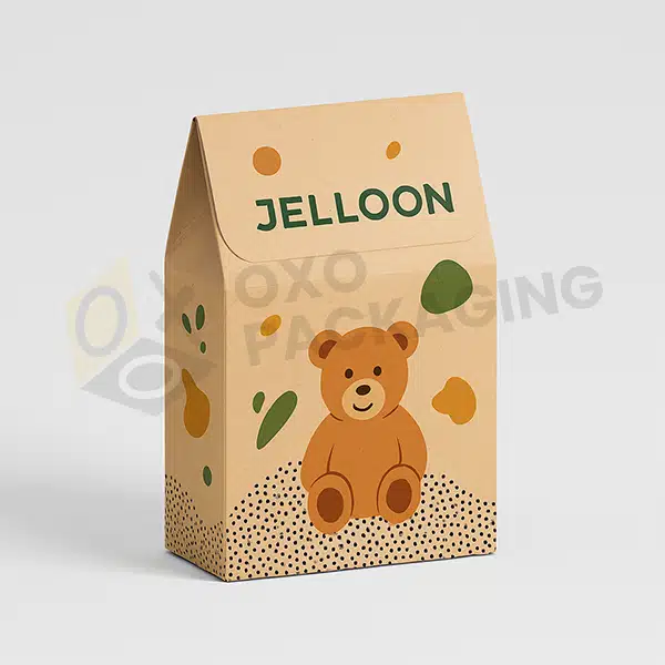 Custom Gable Bag Tuck End Boxes