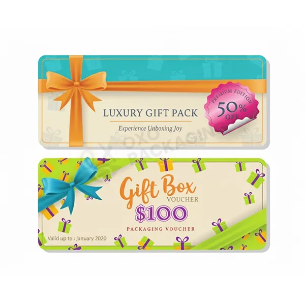 gift vouchers design