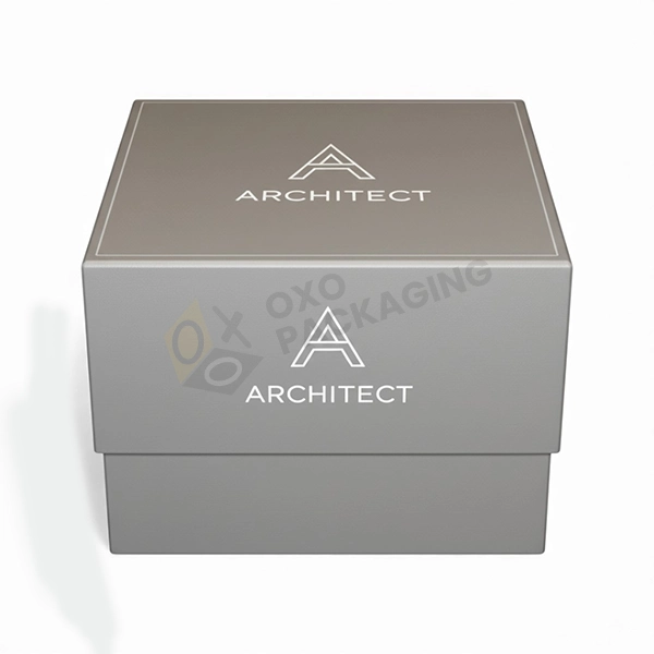 grey board boxes design