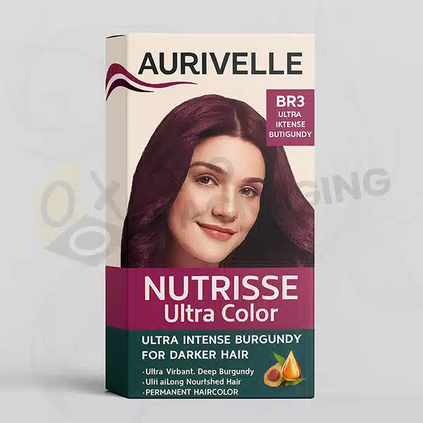 hair color packaging boxes