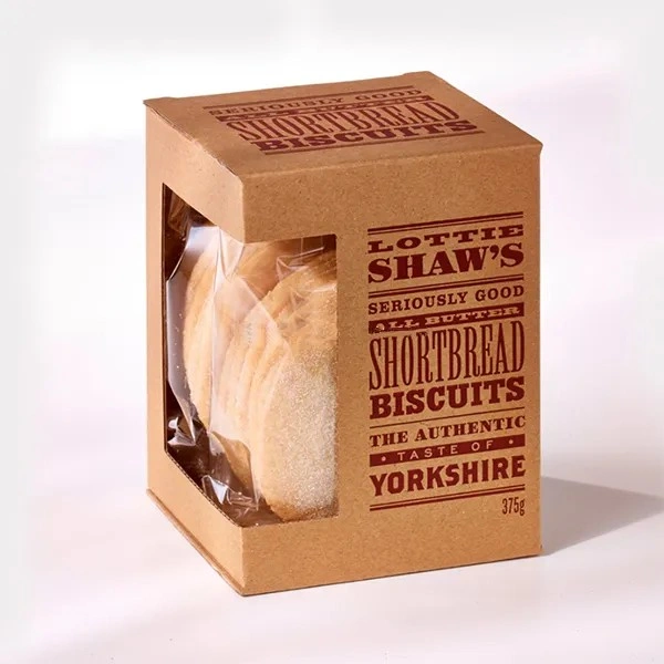 Custom Kraft Cookie Packaging