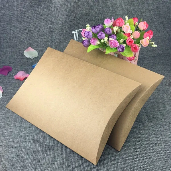 Kraft Paper Pillow Soap Boxes