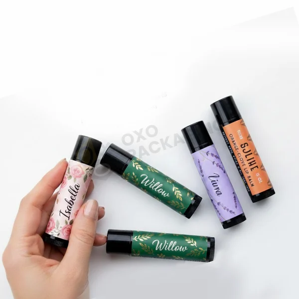 lip balm tubes design