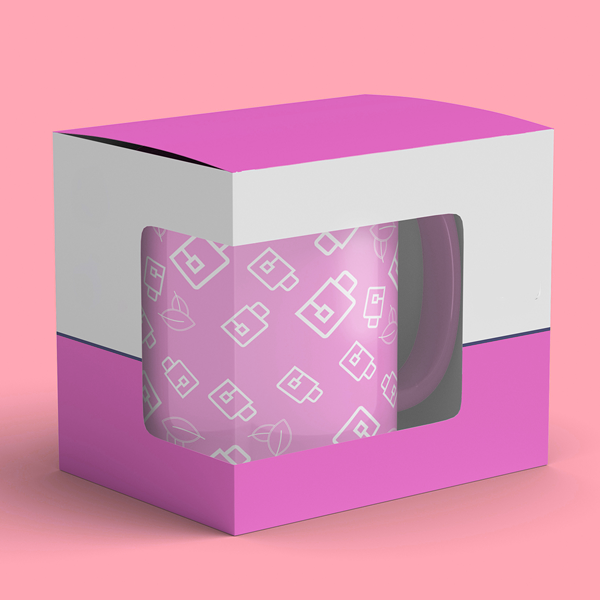 Custom Printed Mug Packaging Boxes