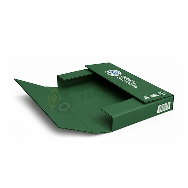 multi crease boxes with logo