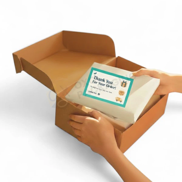 packaging insert cards ideas