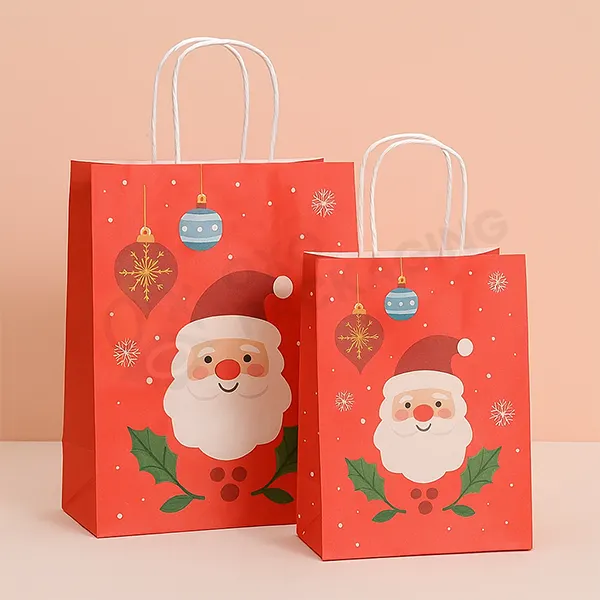 personalised christmas gift bags