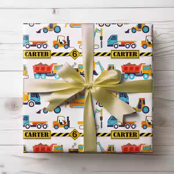 personalised gift wrapping paper AU