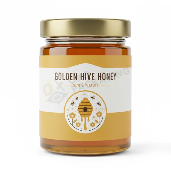 personalised honey jars