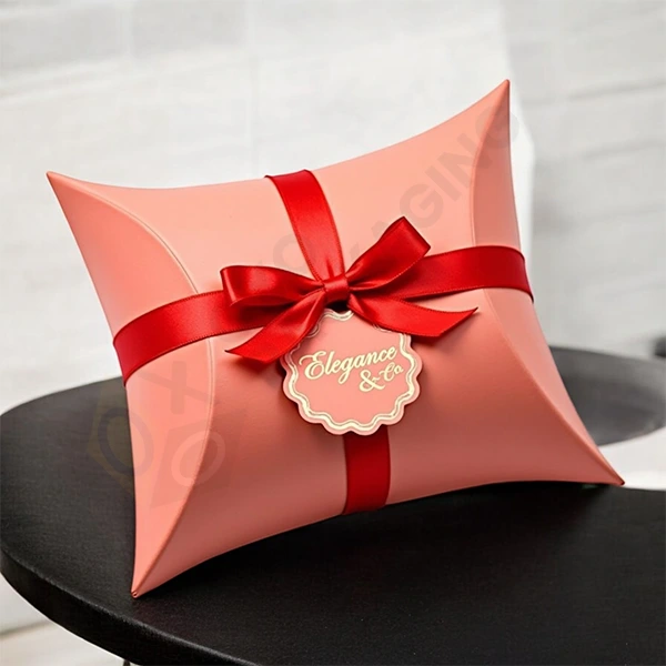 Custom Printed Pillow Luxury Gift Packaging Boxes