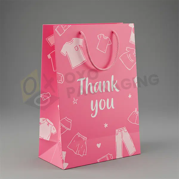 pink gift bags