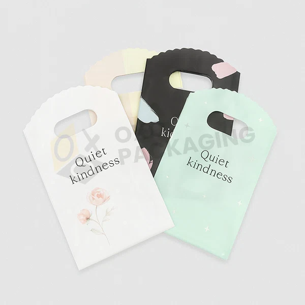 plastic gift bags with handles