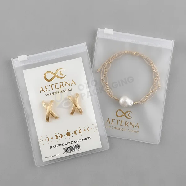 plastic jewellery bags
