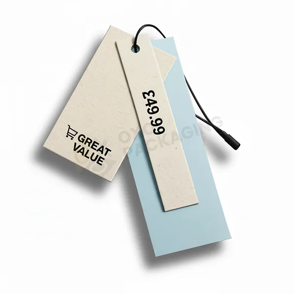 price tags with logo