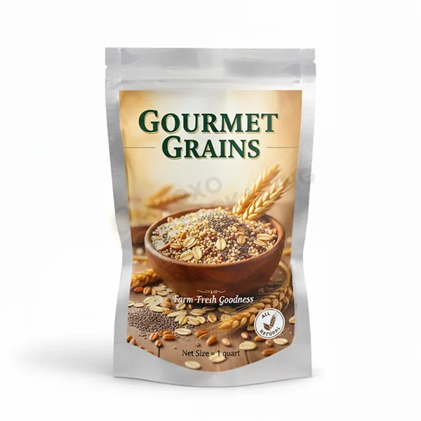 printed 1 quart mylar bags