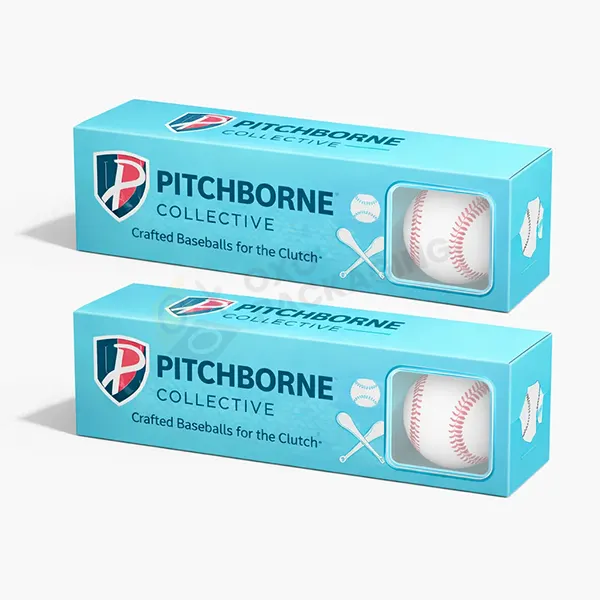 printed baseball boxes
