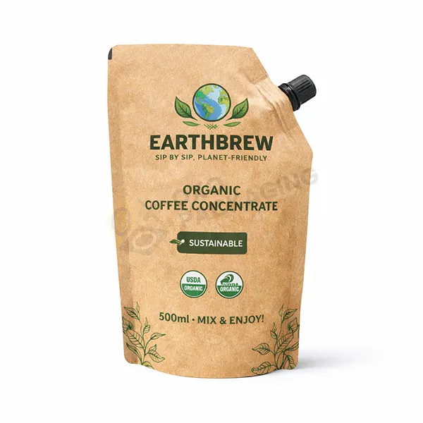 printed biodegradable spout pouches