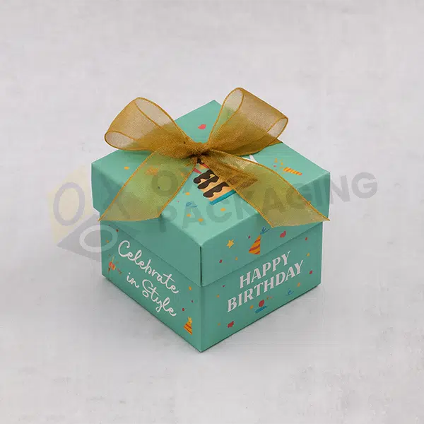 printed birthday favour boxes