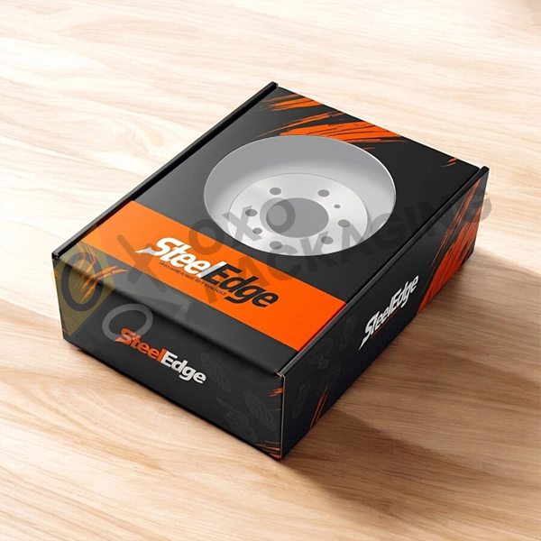 printed Brakes Disc Packaging Boxes